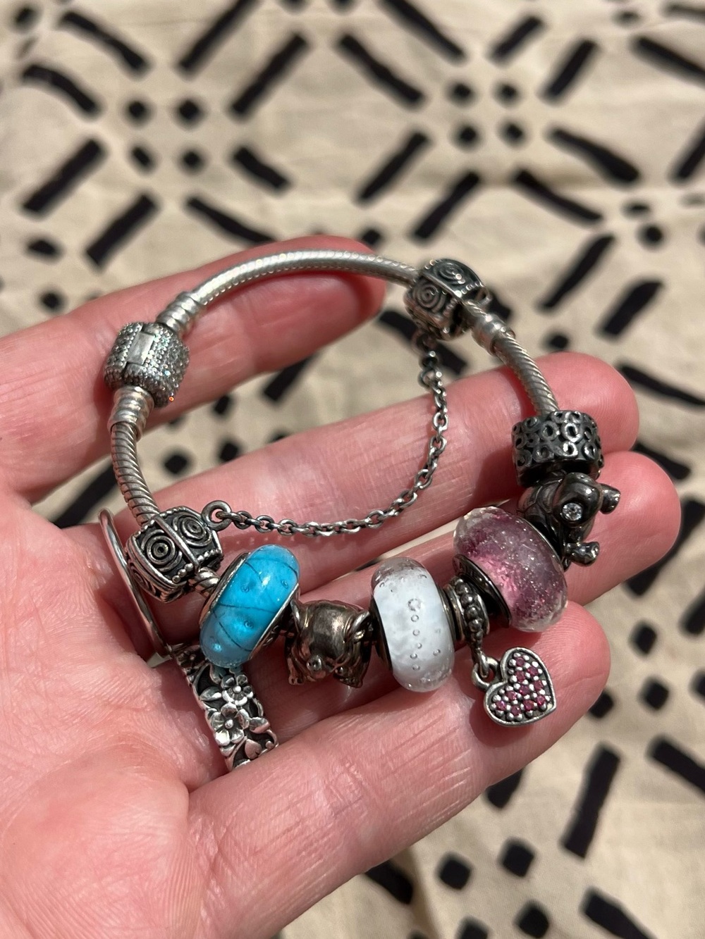 Pandora Bracelet & Charms